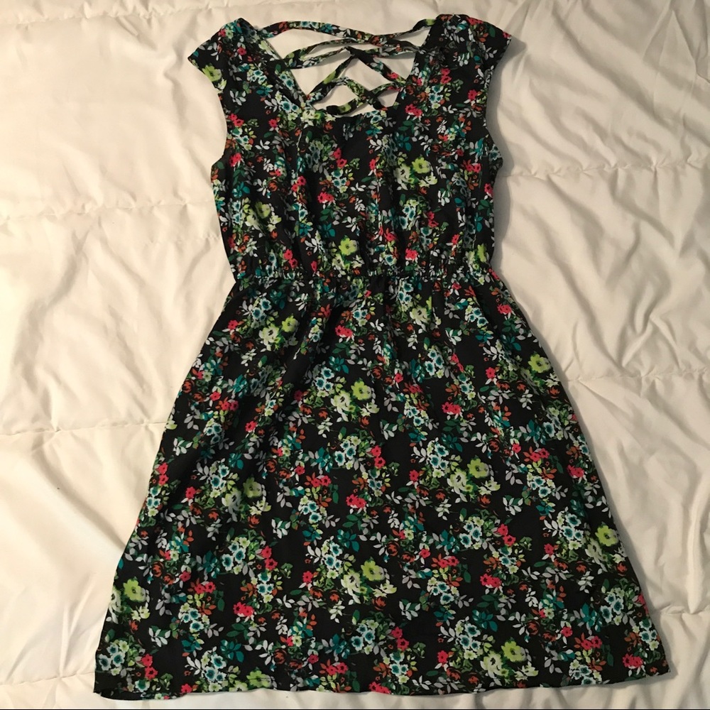 Xhilaration Floral Print Dress